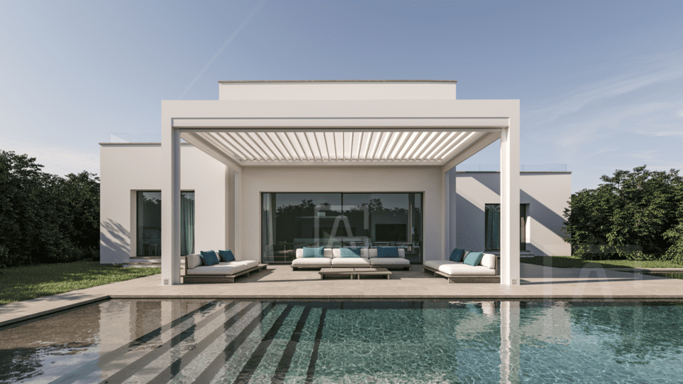 Louvered Roof / Direct the Sunshine